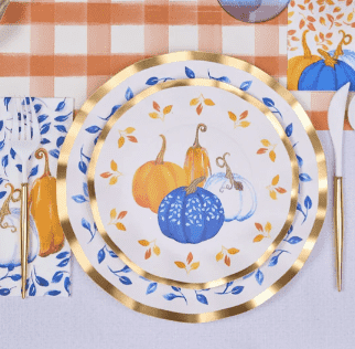 Fall Disposable Table Setting 4 Fall Disposable Table Setting - Image 3