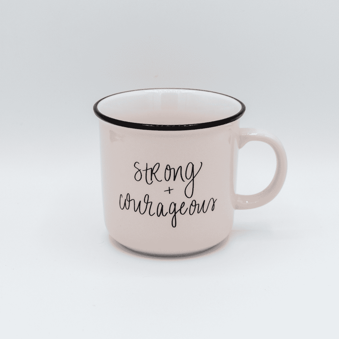 Strong And Courageous Campfire Coffee Mug 3 Strong and Courageous Campfire Coffee Mug - Image 2